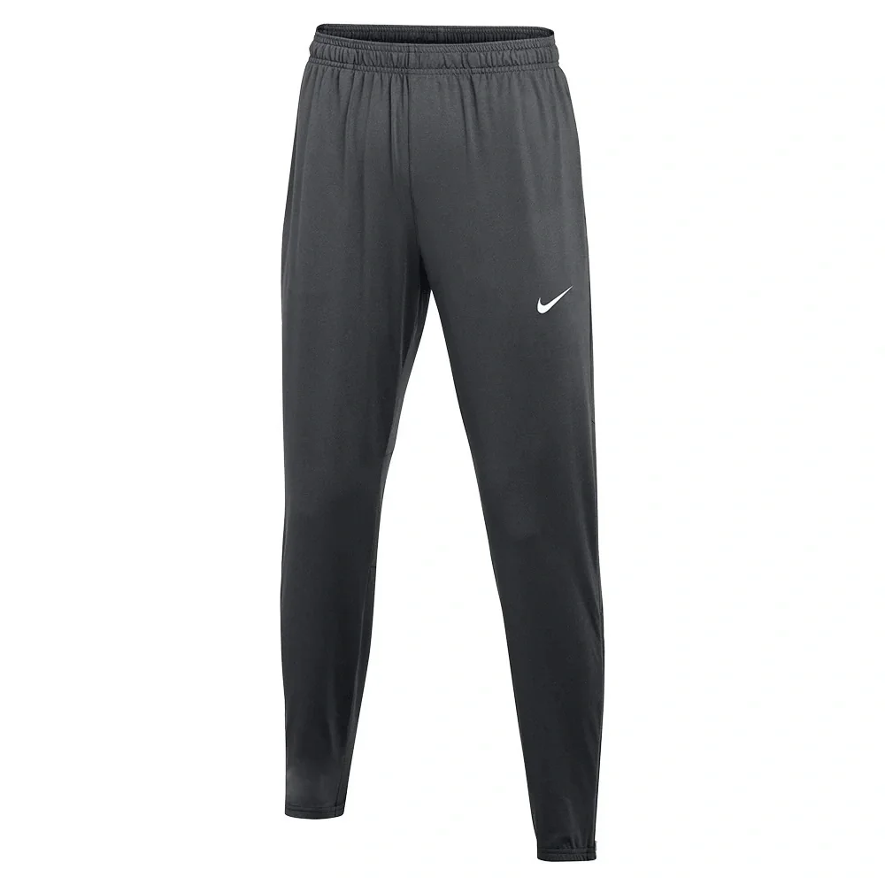 Nike Dri Fit Women's Charcoal Track Joggers with White Swoosh